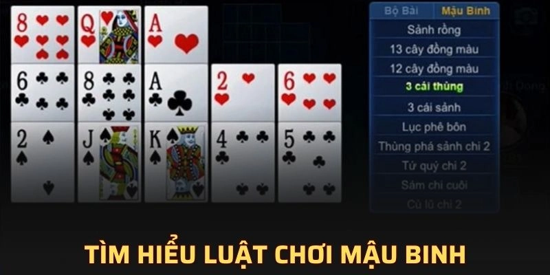 Nắm luật đánh mậu binh 8XBET chuẩn xác