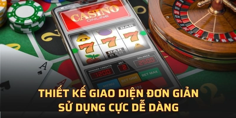 Thiết kế giao diện đơn giản, dễ sử dụng